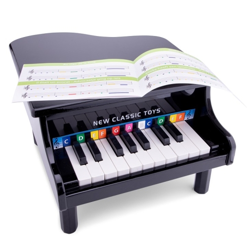New Classic Toys Piano Grand Piano Black